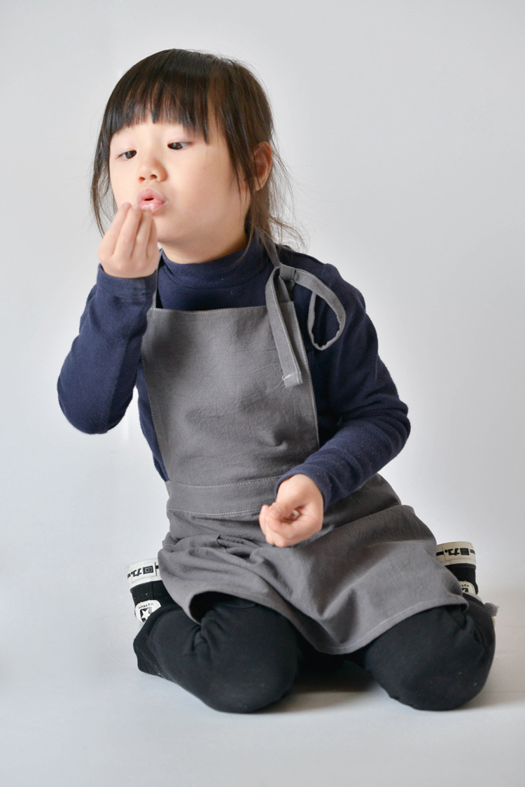 Kids Outdoor Kitchen Accessories - Grembiule in cotone per bambini Abito